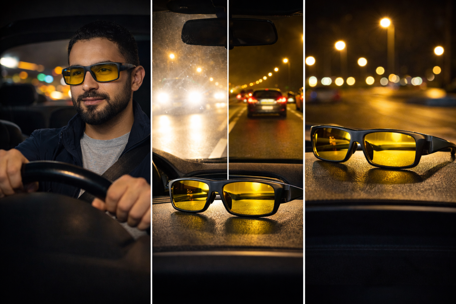 نظارة Anti-Glare للقيادة